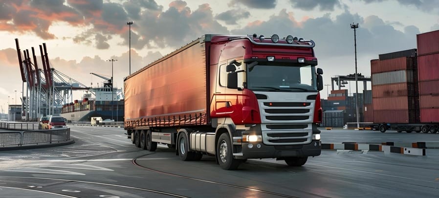 Windsor Load Board | Logistware Truck freight representing Windsor Load Board cross-border transportation through Logistware