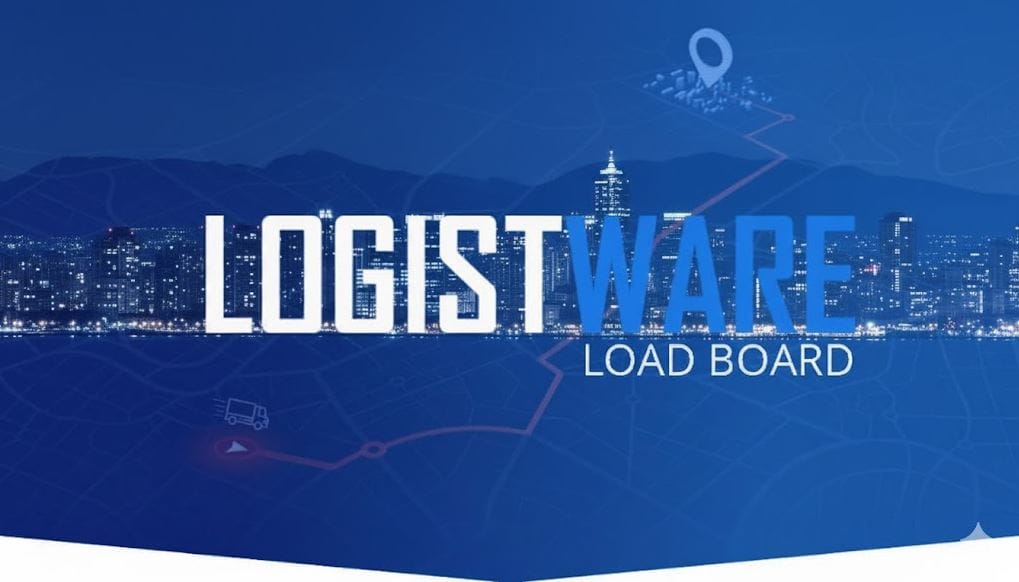 Vancouver Load Board graphic representing Logistware freight transportation in British Columbia