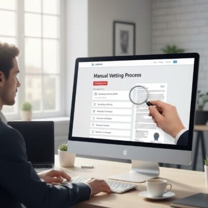 Logistware Manual Vetting Process Logistware manual vetting process reviewing transportation profile and authority documents