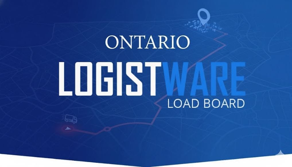 Ontario Load Board by Logistware for truck loads and freight across Ontario